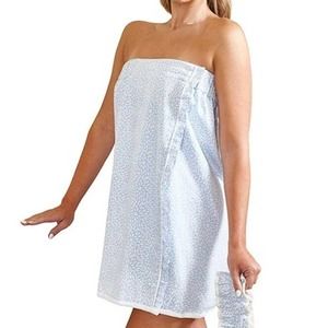 NWT | Bella Il Fiore Blue Zinnia Spa Wrap